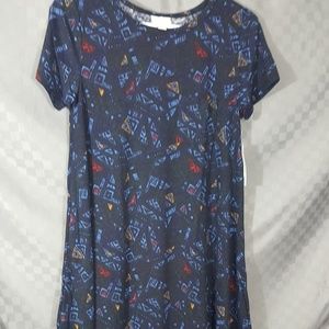 XS Lularoe Carly swing dress
